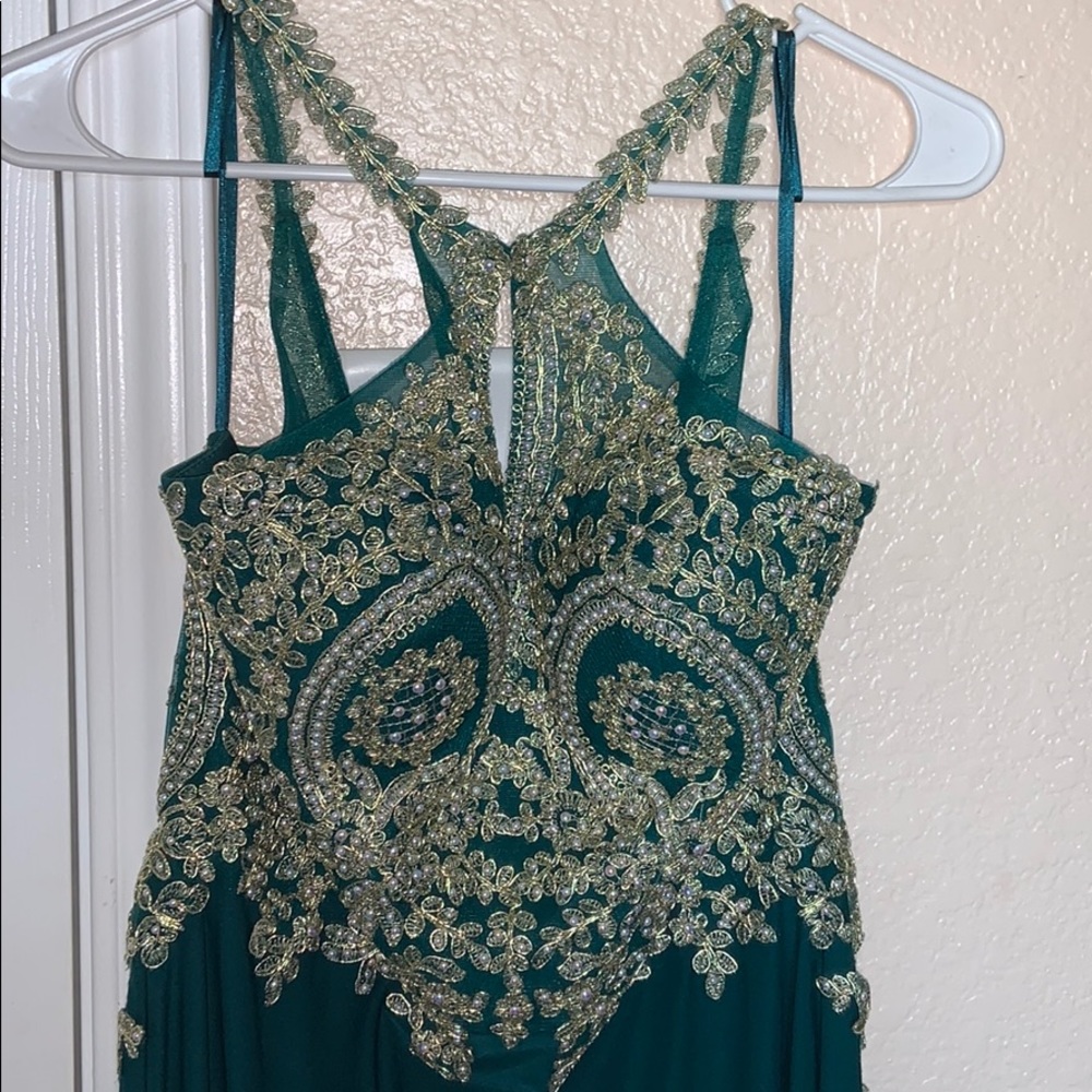 Emerald green Prom Dress
